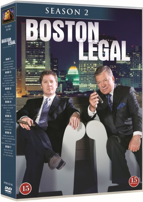 Boston Legal: Sæson 2 (7-disc) - DVD