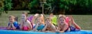 SwimFin - Hajfena simbälte för barn - Midnatt blå thumbnail-2