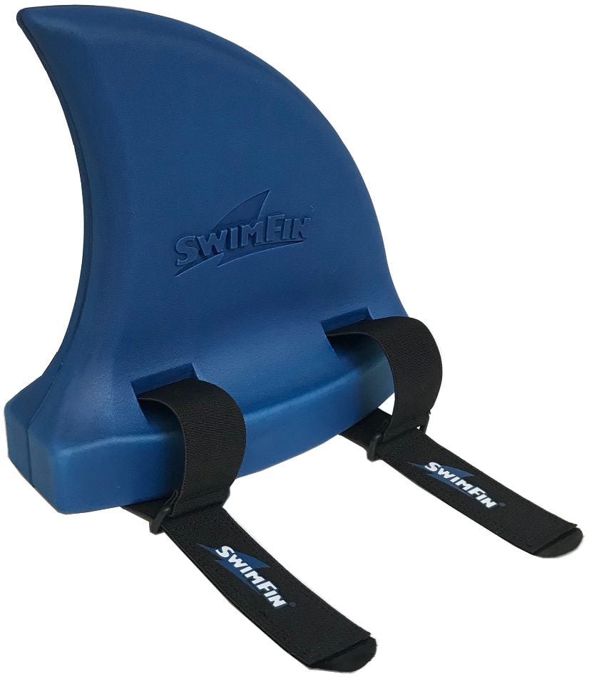 SwimFin - Haifinne svømmebelte for barn - Midnattsblå - Leker