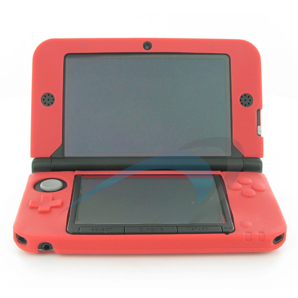 Køb Assecure Protective Gel Case Nintendo 3DS XL - Red
