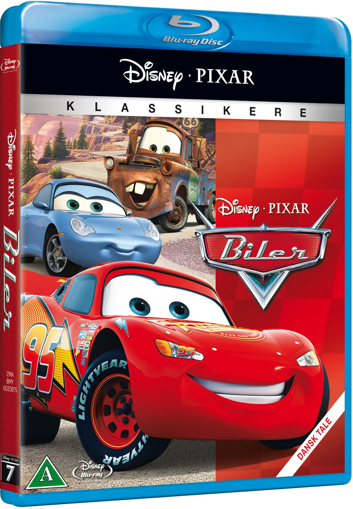 Disneys Cars/Biler (Blu-Ray)