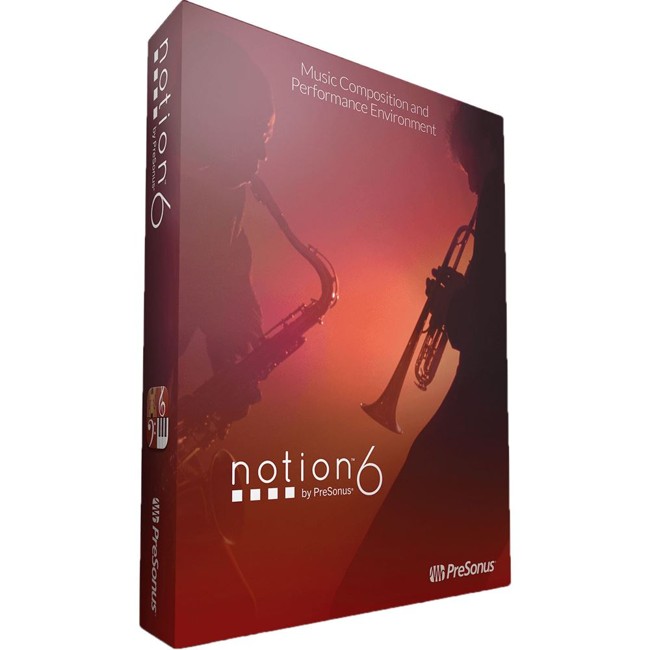 Presonus - Notion 6 - Musik Nodeskrivning Software (DOWNLOAD)