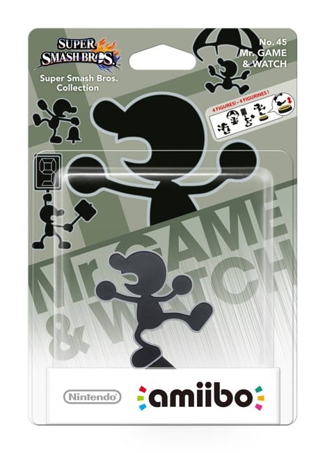 Nintendo Amiibo Figurine Mr. Game & Watch