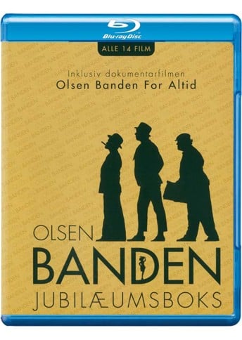 Olsen banden 50 år jubilæums boks (14 FILM SAMT BONUS) BLU-RAY