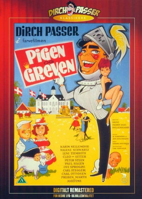 Pigen Og Greven - DVD