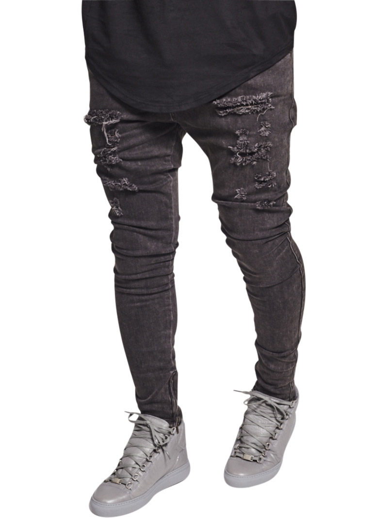 Buy SikSilk Hareem Jeans Washed Brown