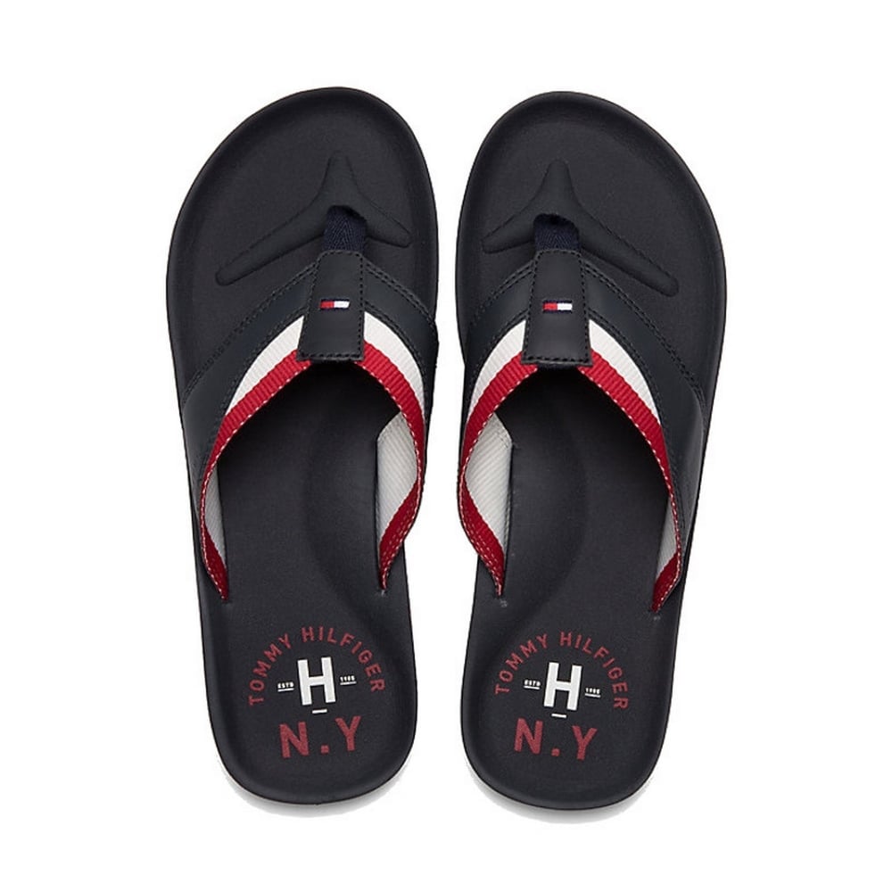 tommy hilfiger webbing beach sandals