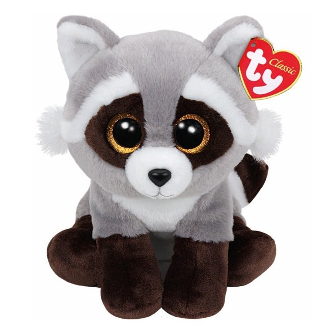 TY - Beanie Boo Bamse - 23 cm - Bandit Raccoon