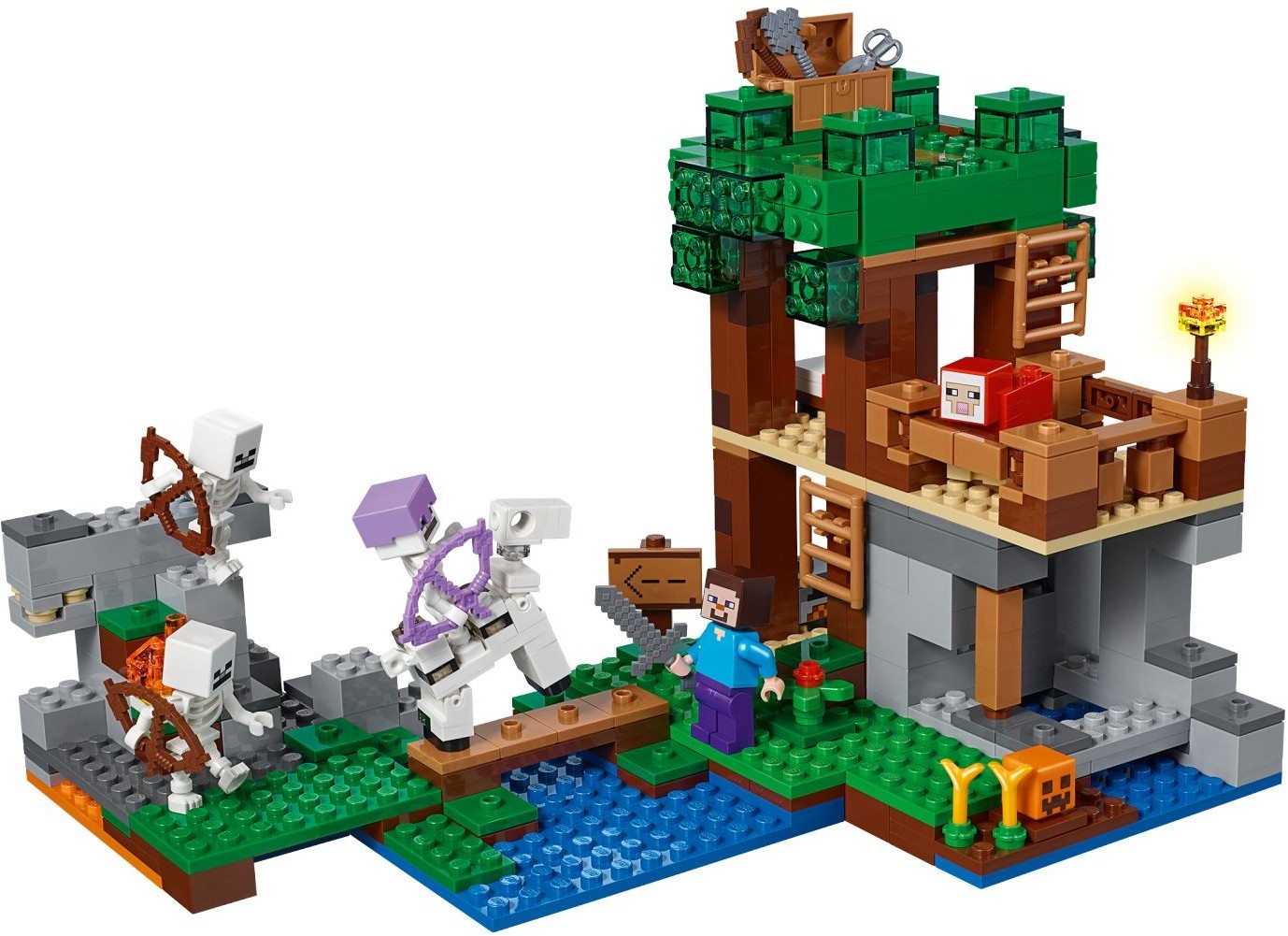 Buy LEGO Minecraft - The Skeleton Arena (21146)