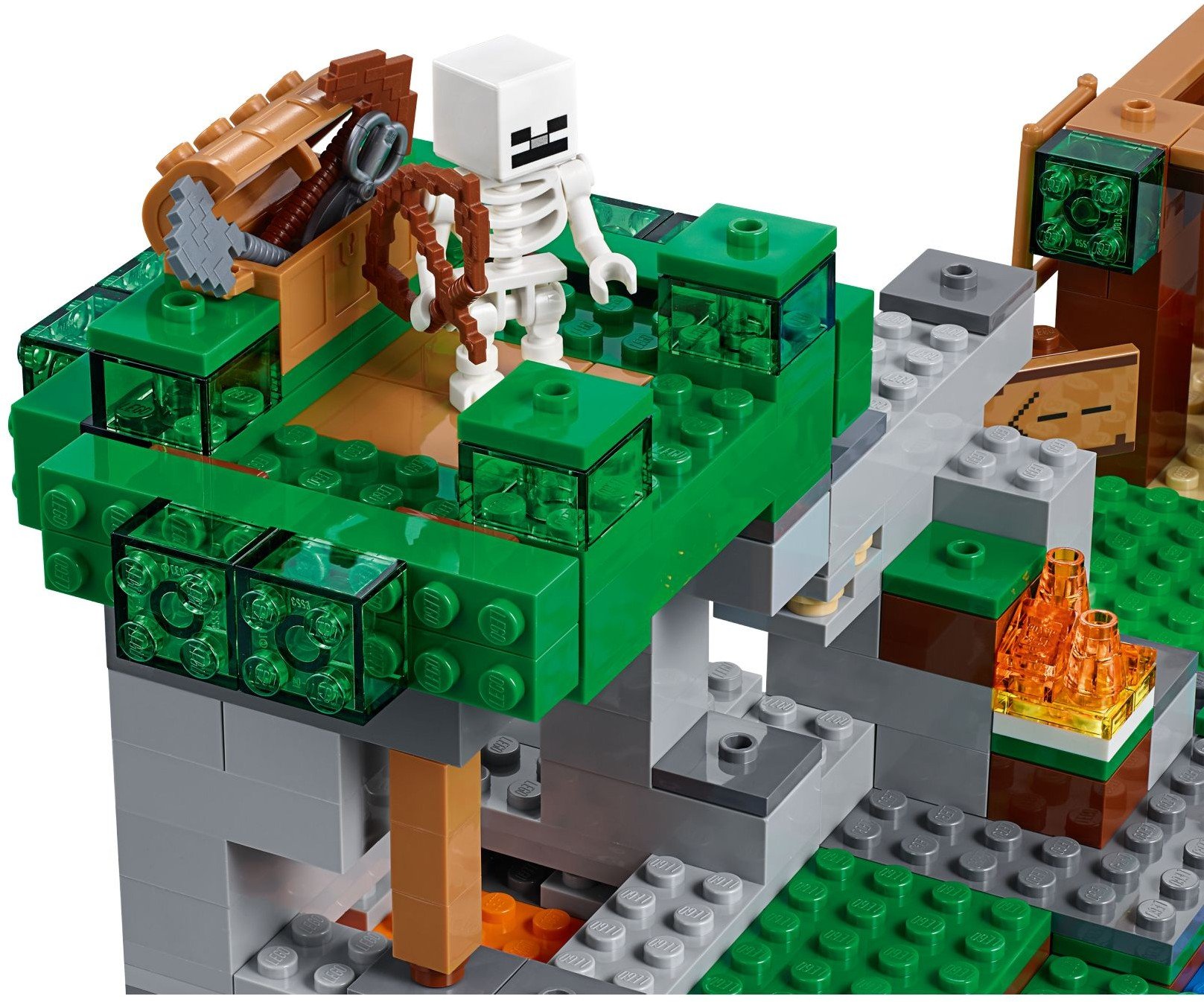 lego minecraft skeleton arena