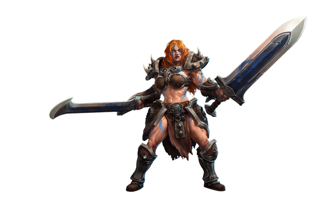 Heroes of the Storm - Heldin Sonya (Barbarin ) (Code via E-Mail)