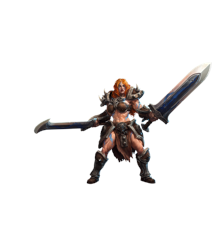 Heroes of the Storm - Sonya Barbarian Hero  (Code via email)