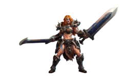 Heroes of the Storm - Sonya Barbarian Hero  (Code via email)