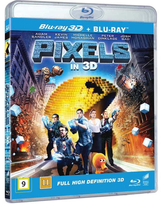Pixels 3D+2D - Blu ray