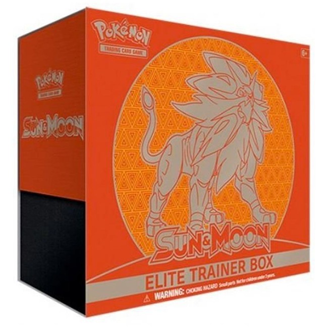 Pokemon Sun & Moon - Elite Trainer Box, Solgaleo
