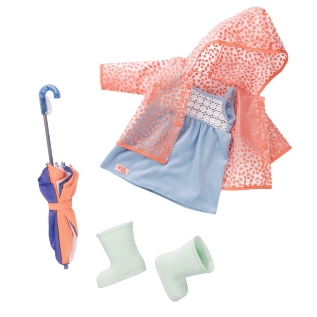 Our Generation - Dolls Clothing - Brighten Up a Rainy Day Deluxe Outfit (730295)