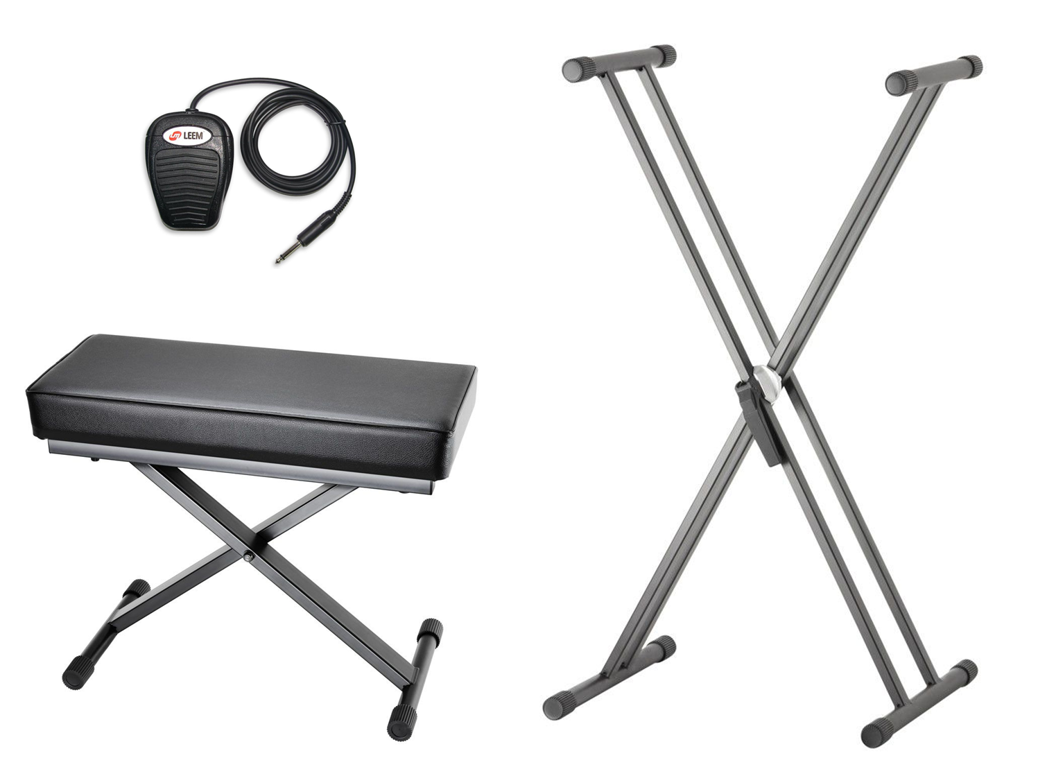 Buy Keyboard Accessory Pack 2 Stand Bench Sustain Pedal