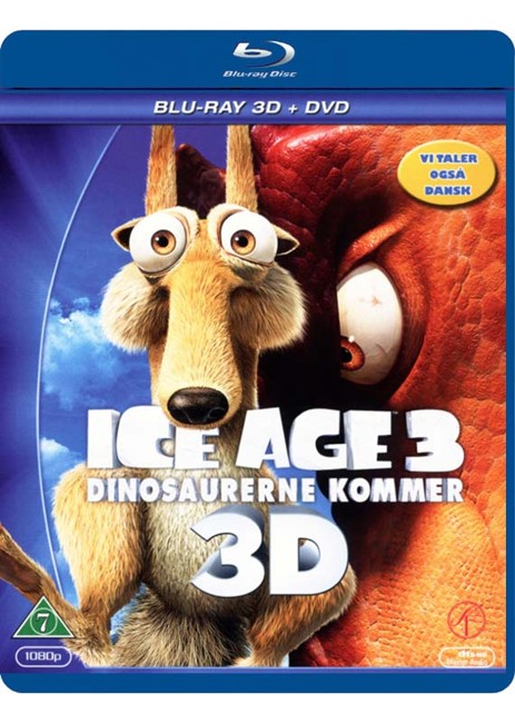 Ice Age 3 - Dinosaurerne Kommer (3D Blu-Ray)