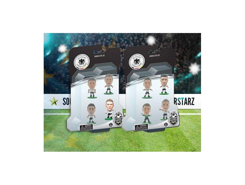 Soccerstarz - Tyskland - Euro Team 4 Player Pack B - Götze, Ginter, Müller, Kroos