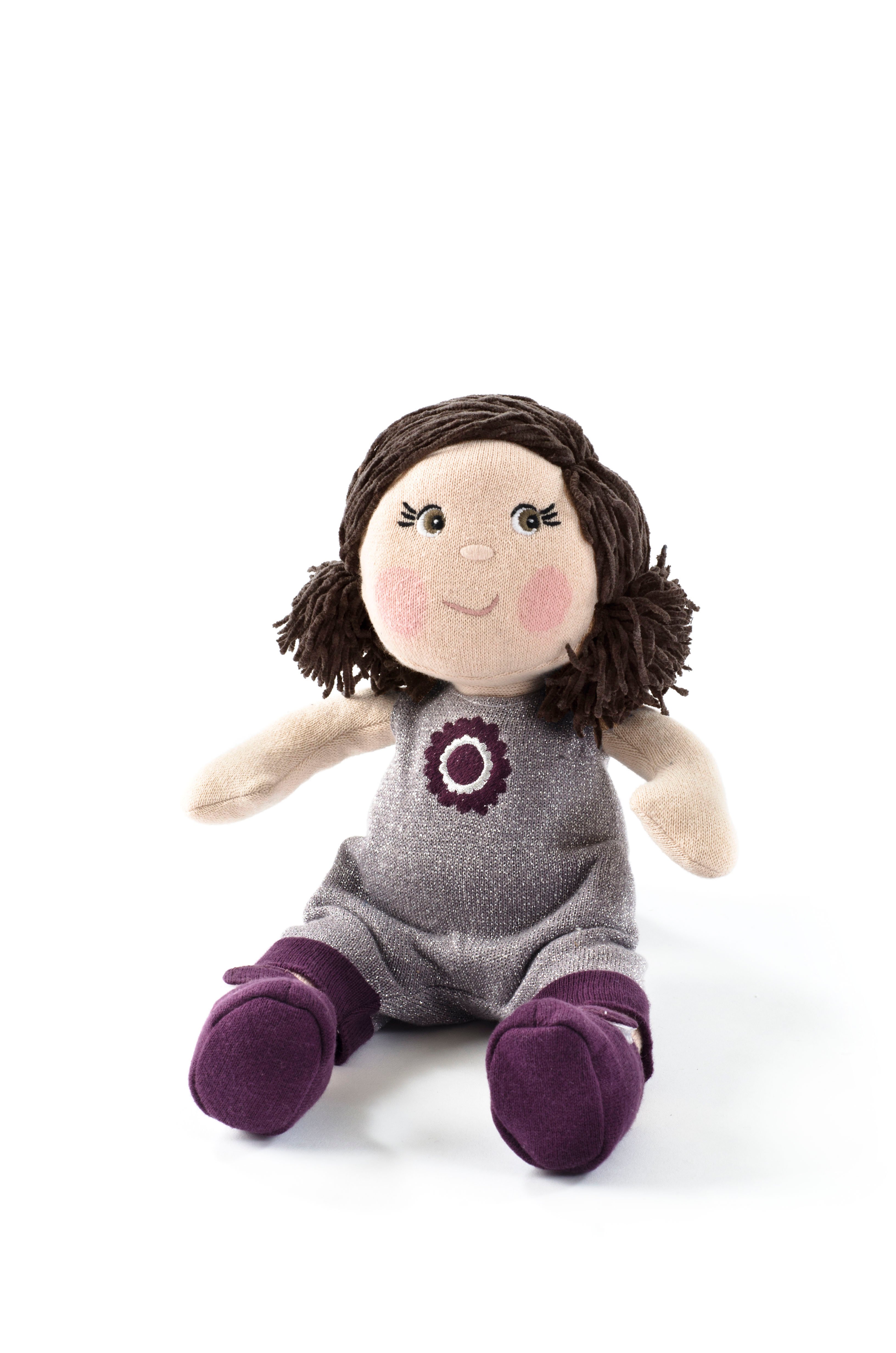 Smallstuff - Knitted Doll 30 cm - Luna - Leker