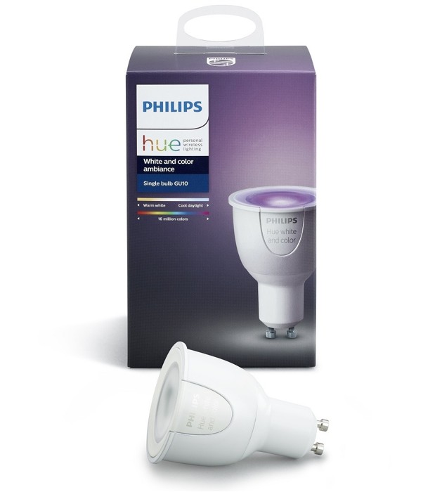 Philips Hue - Einzelne Glühbirne  GU10  Farbe