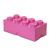 Room Copenhagen - LEGO Opbevaringskasse Brick 8 - Pink  thumbnail-1