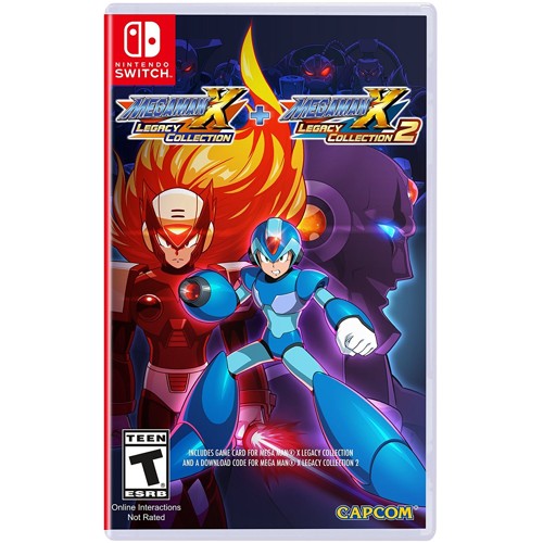 Mega Man X Legacy Collection 1 + 2 Nintendo Switch Game (#)