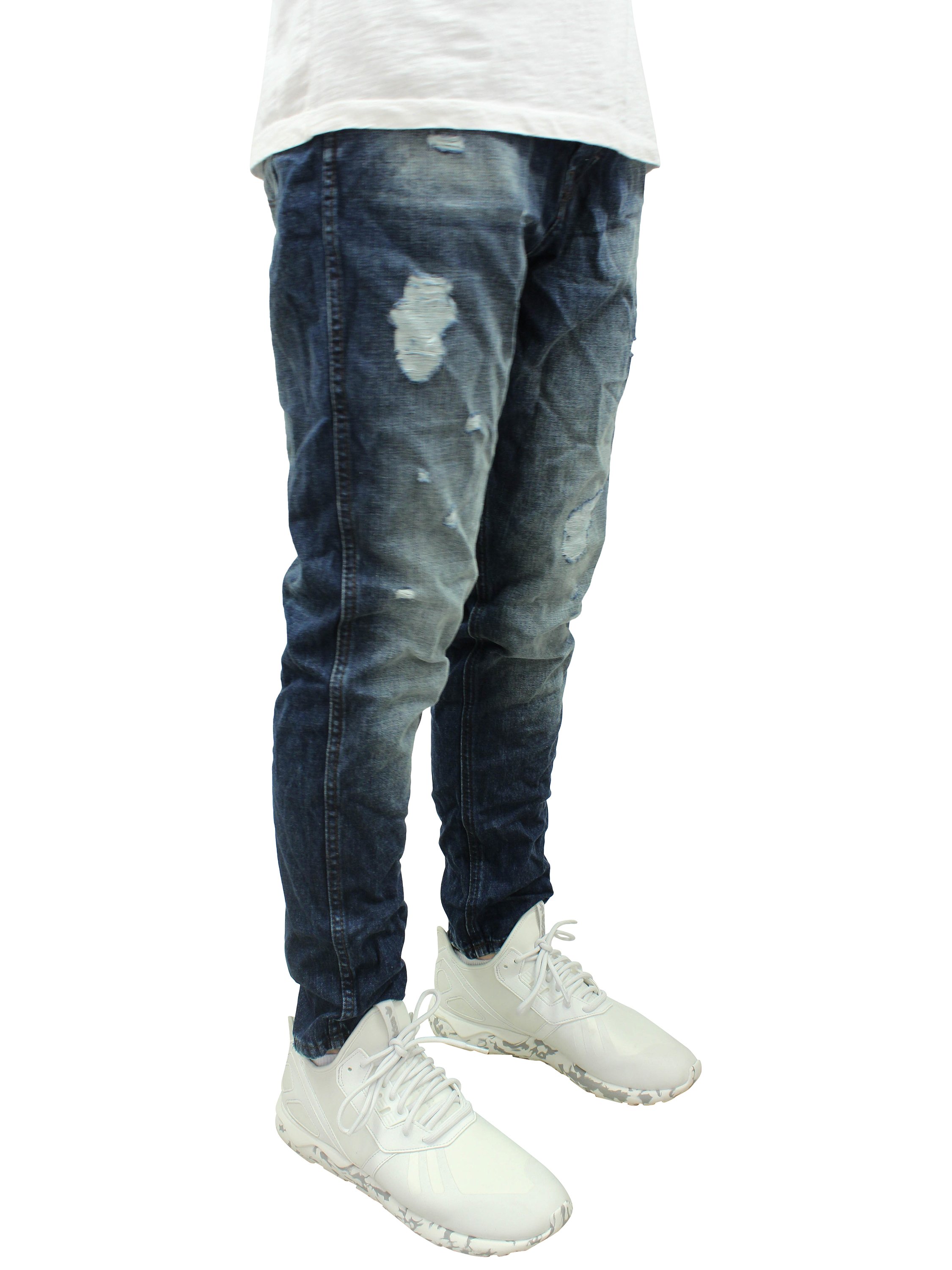 jack and jones denim joggers