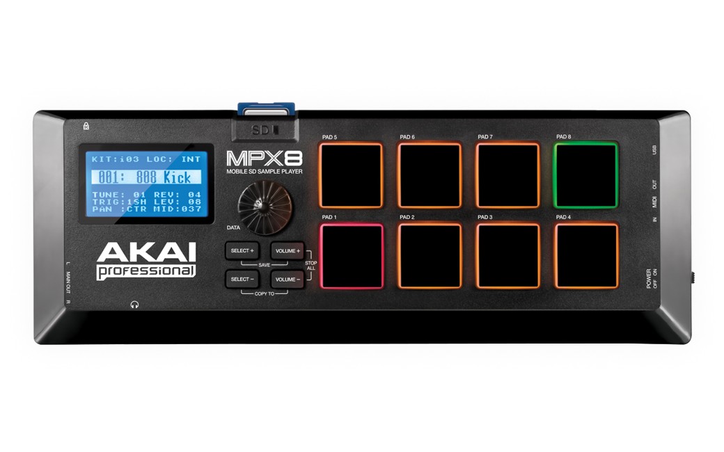 Akai - MPX8 - Groovebox & Sampler