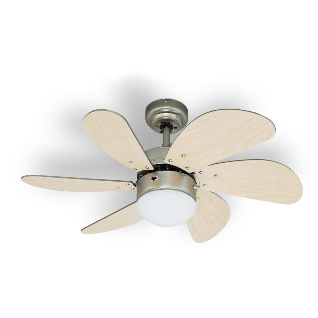 Kaufe Bestron Ceiling Fan 76 Cm 30 60 W Maple White Dc30t