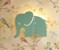Roommate - Elefant Lampe - Grøn thumbnail-3