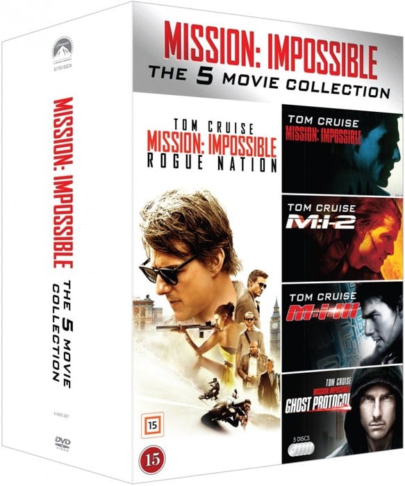 Buy Mission Impossible 1-5 Box Set (5 disc) - DVD