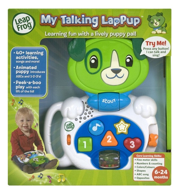 Leapfrog My Talking Lappup Scout Electronic Activity Toy