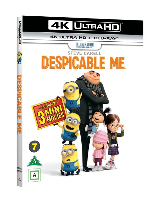 Grusomme Mig / Despicable Me (4K Blu-Ray)