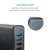 Anker PowerPort Speed 5-port USB Hub oplader, Quick Charge 3.0, Sort thumbnail-2