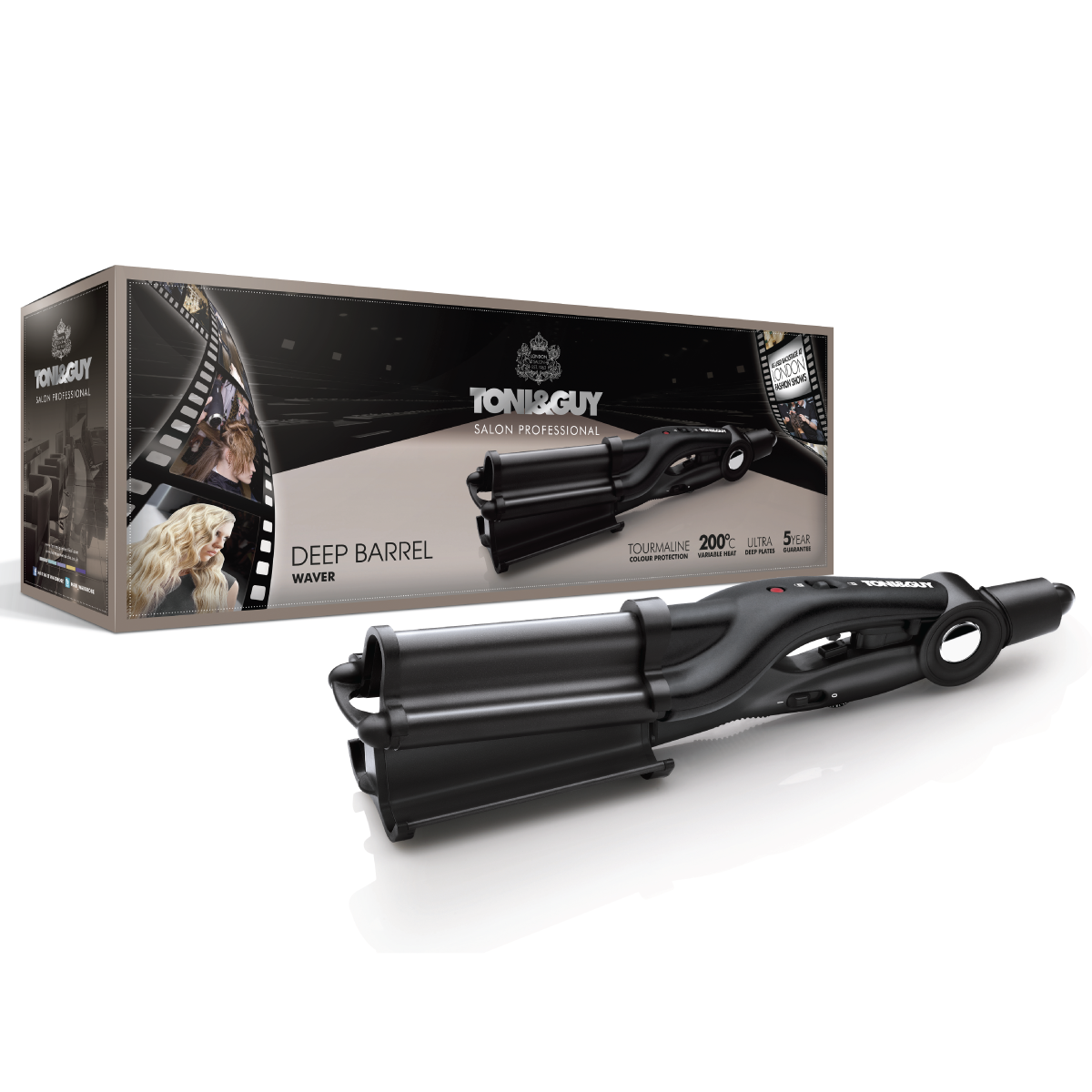 Buy Toni Guy Curling Iron Deep Barrel Waver