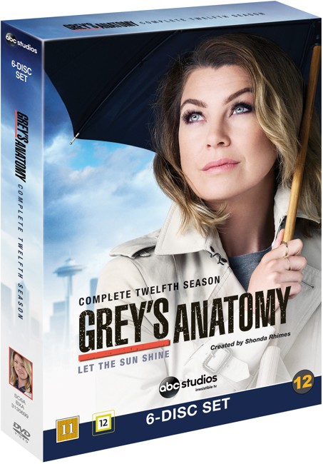 Greys hvide verden/Greys anatomy - sæson 12 - DVD
