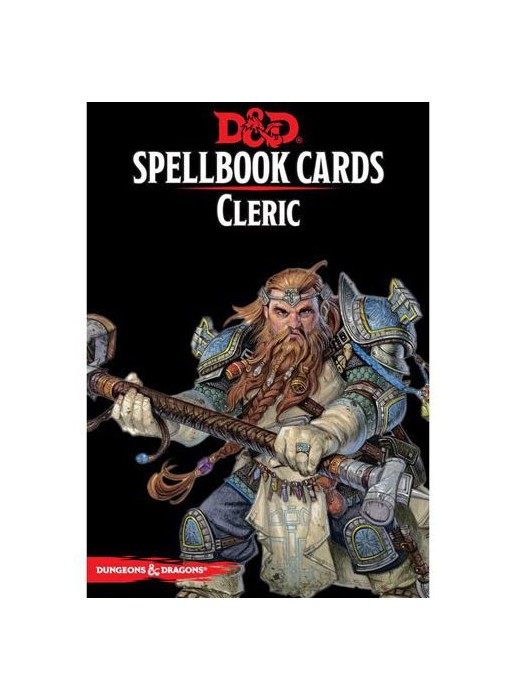 Dungeons & Dragons - 5th Edition - Spell Deck Cleric (149 cards) (D&D) (English)