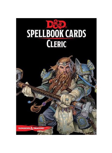 Dungeons & Dragons - 5th Edition - Spell Deck Cleric (149 kort) (D&D) (Engelsk)