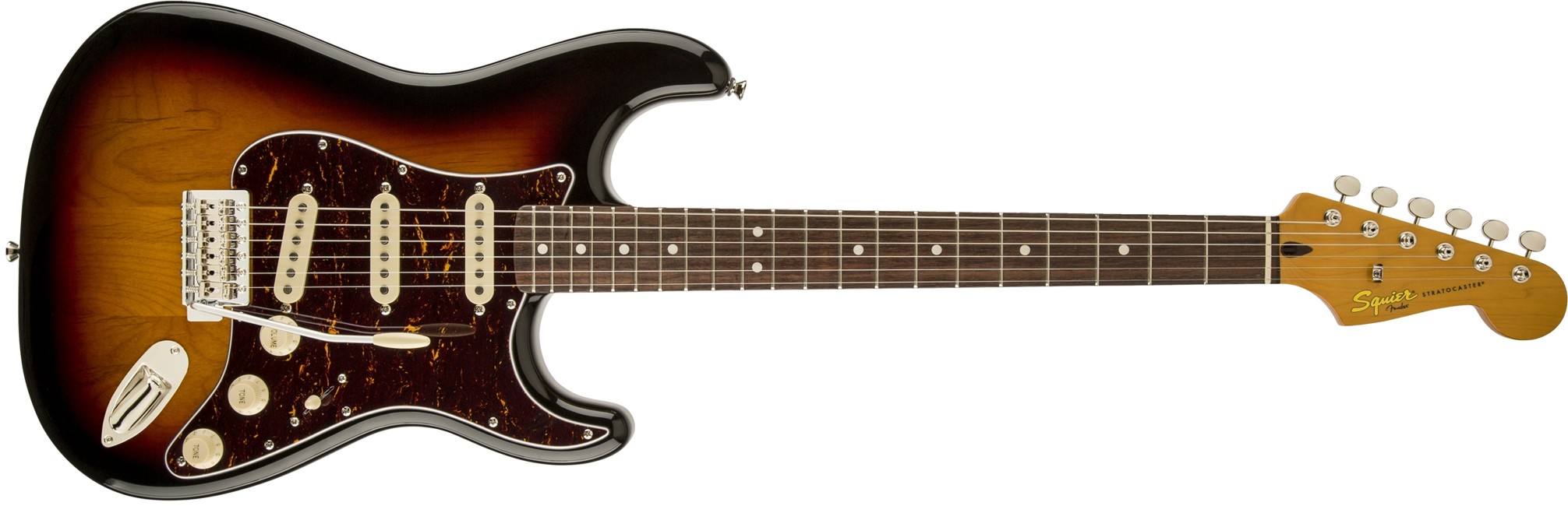 Squier By Fender - Classic Vibe 60's Stratocaster - Elektrisk Guitar (3-Color Sunburst)