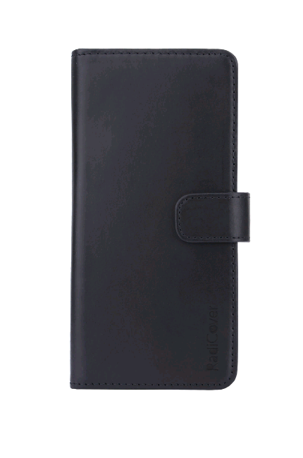RadiCover - Strålingsbeskyttelse Wallet Læder iPhone 6/7/8 Exclusive 2in1 - Sort