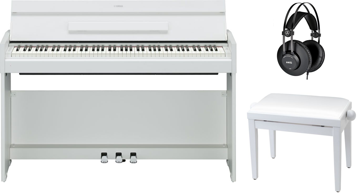 Yamaha - YDP-S52 - Digital Klaver Pakke (White)
