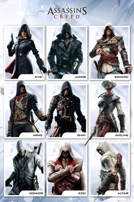 Assassins Creed Compilation Maxi Poster