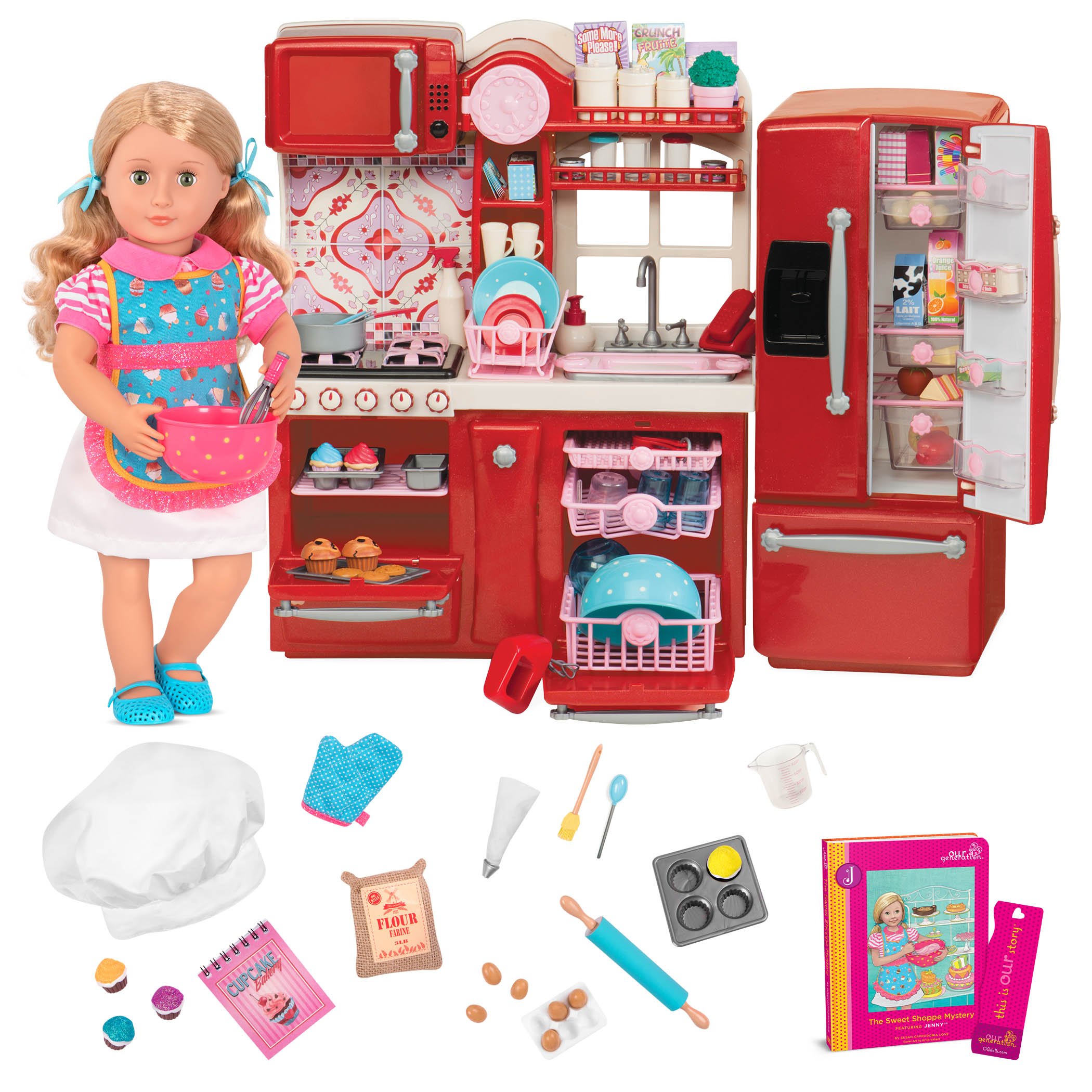our generation doll kitchen playset