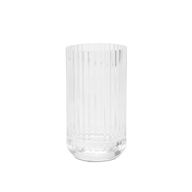 Lyngby - Lyngby Vase 20 cm. - Klar Glas
