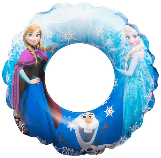 Disney Frozen Anna Elsa Swimming Swim Ring Inflatable 3-6 Years