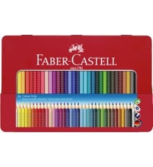 Faber-Castell - Coloured pencil Colour Grip tin of 36 (112435)