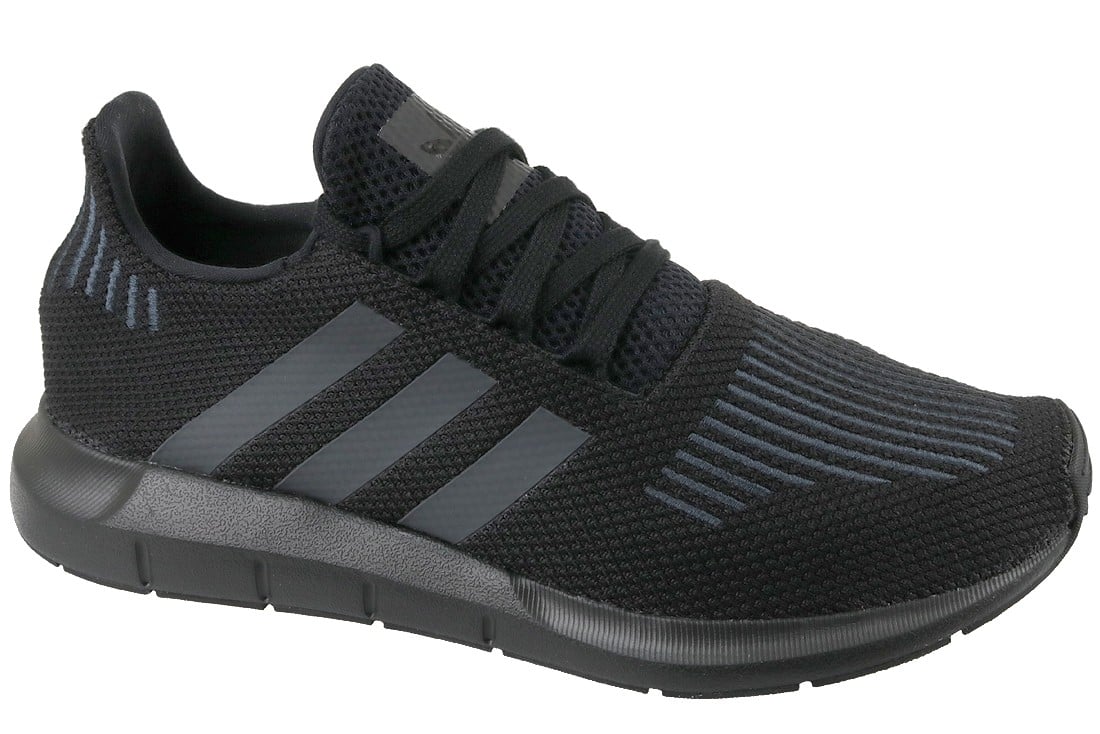 adidas swift run black junior