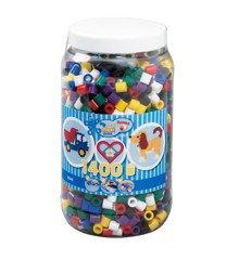 HAMA - Maxi Beads - Beads in bucket - 1400pcs (8540)