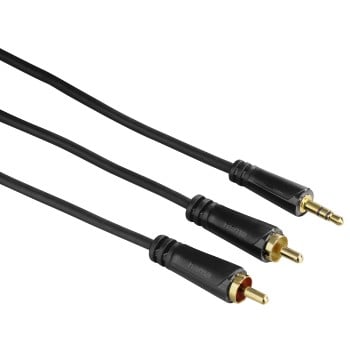 Hama - Audio Cable 3,5mm Jack Plug , 2 RCA Plugs 1,5meter